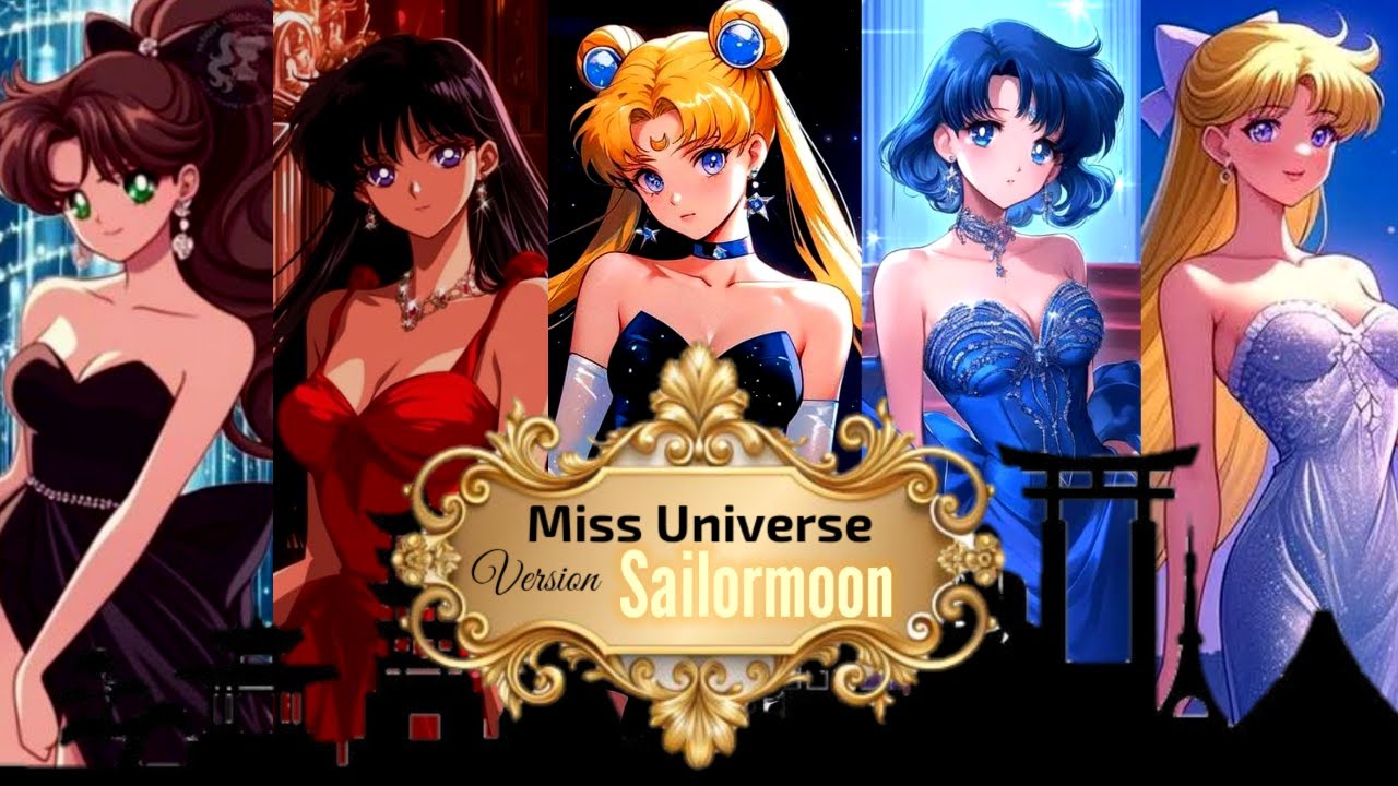 Beautiful dresses of Sailormoon
