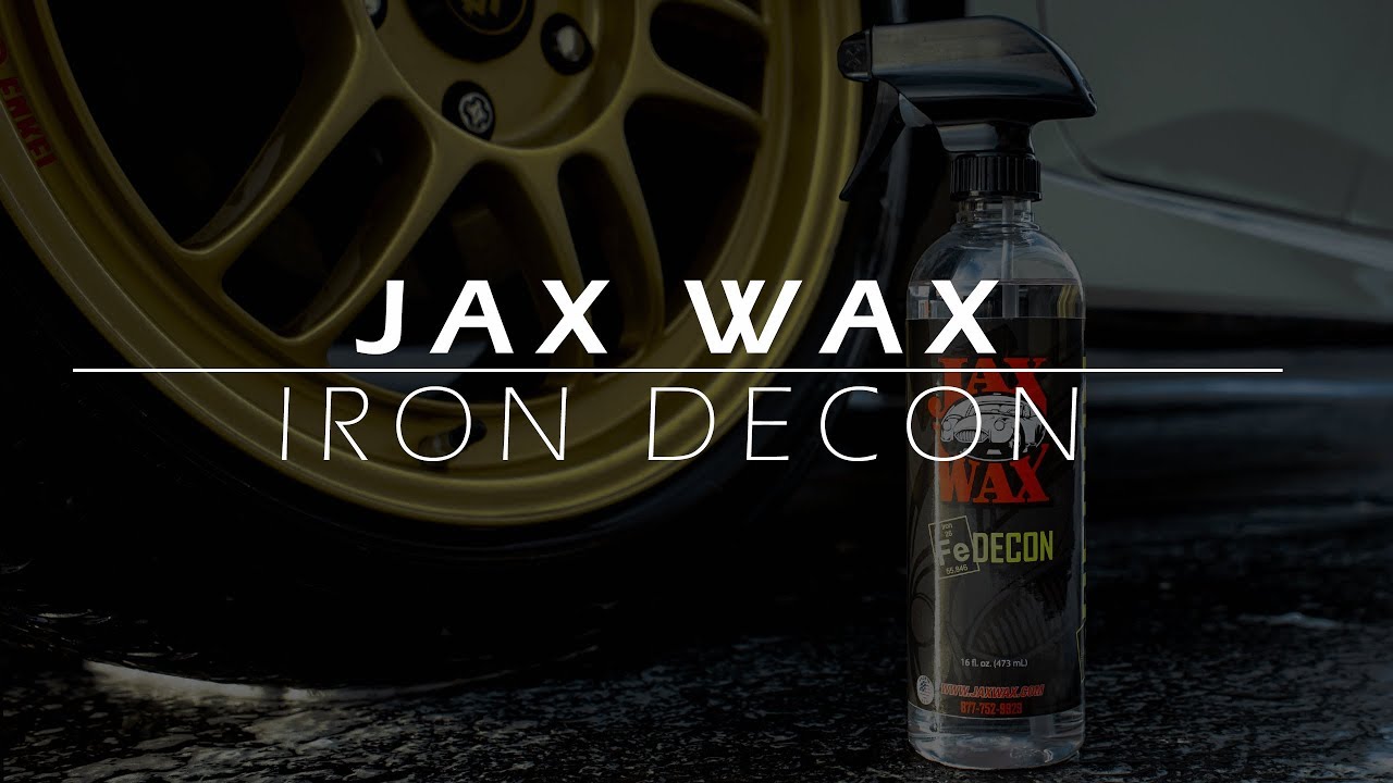 JAX WAX IRON DECON VIDEO