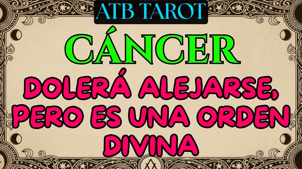 CÁNCER: un accidente con alguien que amaste en el pasado