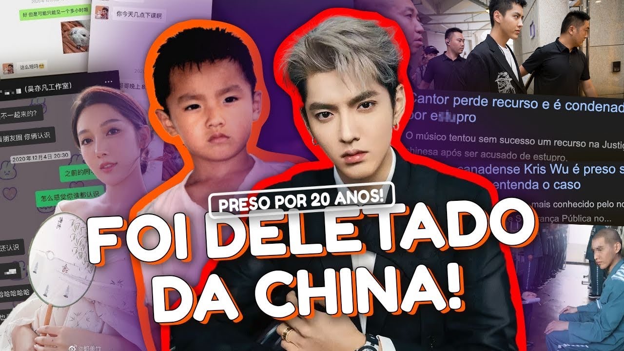 KRIS WU: A QUEDA DO IDOL MAIS PERIGOSO DA CHINA