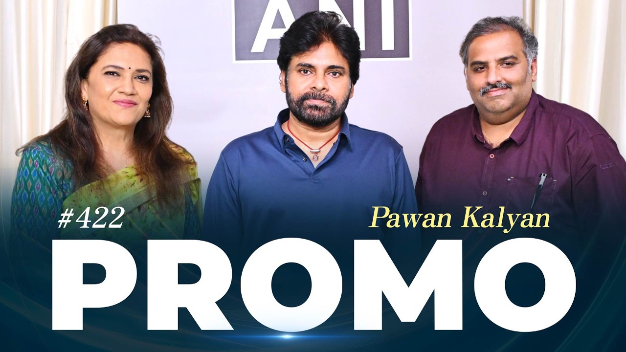 Promo | First-Ever Podcast of Andhra Pradesh Deputy CM Pawan Kalyan Premieres Today at 5 PM