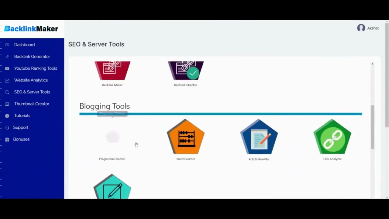 Backlink Maker Review - BacklinkMaker System By Akshat Gupta