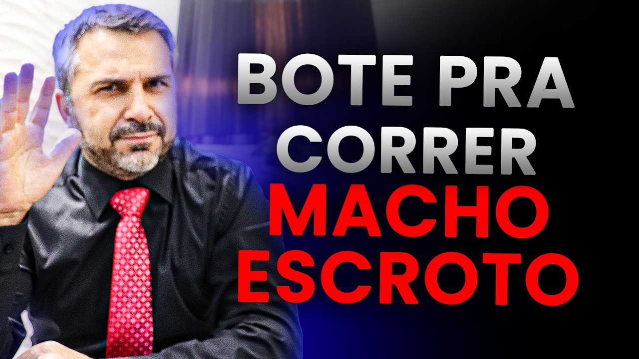 Bote MACHO ESCROTO pra correr!