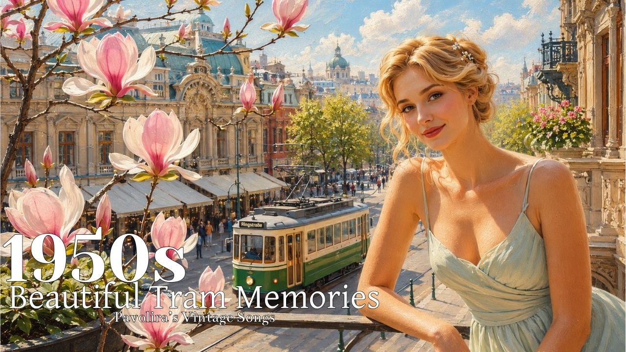 Beautiful 1950s Tram Memories | Nostalgic Vintage Songs | Pavolira&rsquo;s Vintage Songs