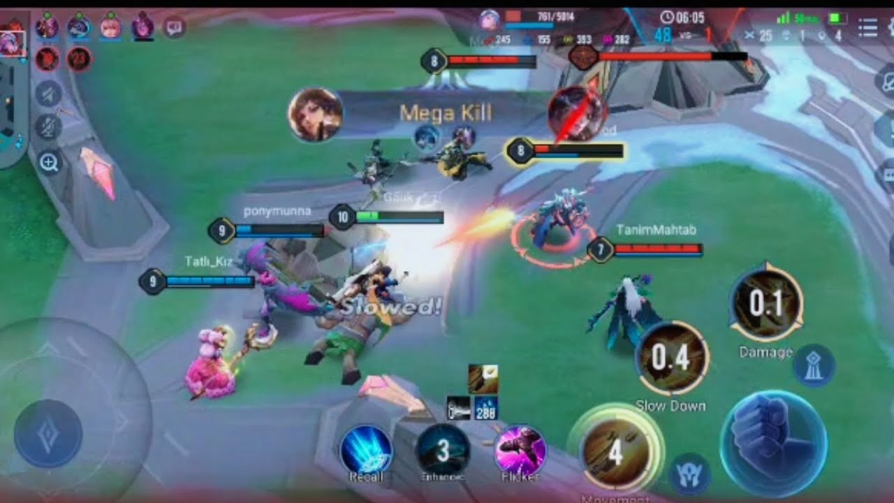 Arena of valor | the power of the Violet sniper after the update | Gấu K gaming