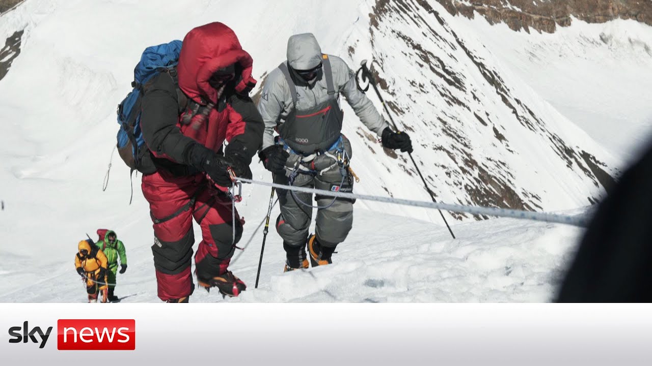 Quadriplegic mountaineer Ed Jackson on climbing a 7,000m peak in Nepal