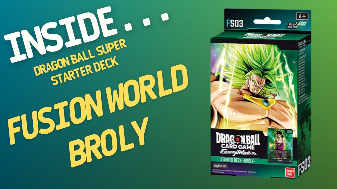 Стартовая колода Dragon Ball Super Card Game Fusion World Broly FS03 | Внутри #560