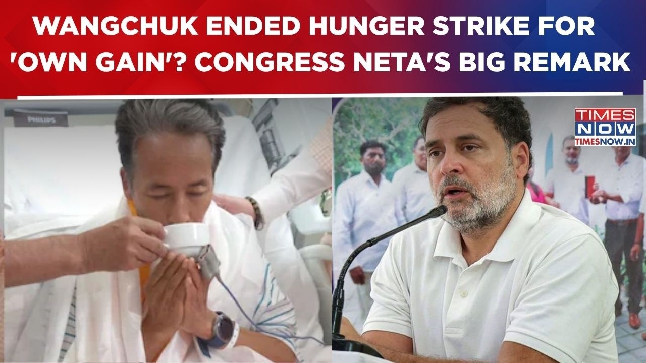 Sonam Wangchuk Negotiating 'Own Deal' With Govt? Cong Neta Targets Activist After Hunger Strike Ends