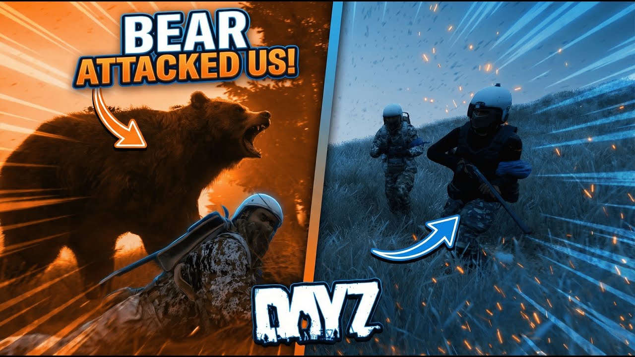 Surviving a Bear Was the Easy Part…  DayZ With Random Survivors