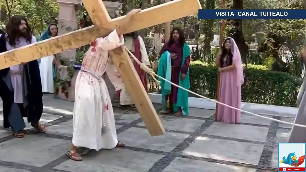 La Pasión de Cristo en Iztapalapa 2020 Crucifixión; Iglesia Del Señor de la Cuevita Parte 9