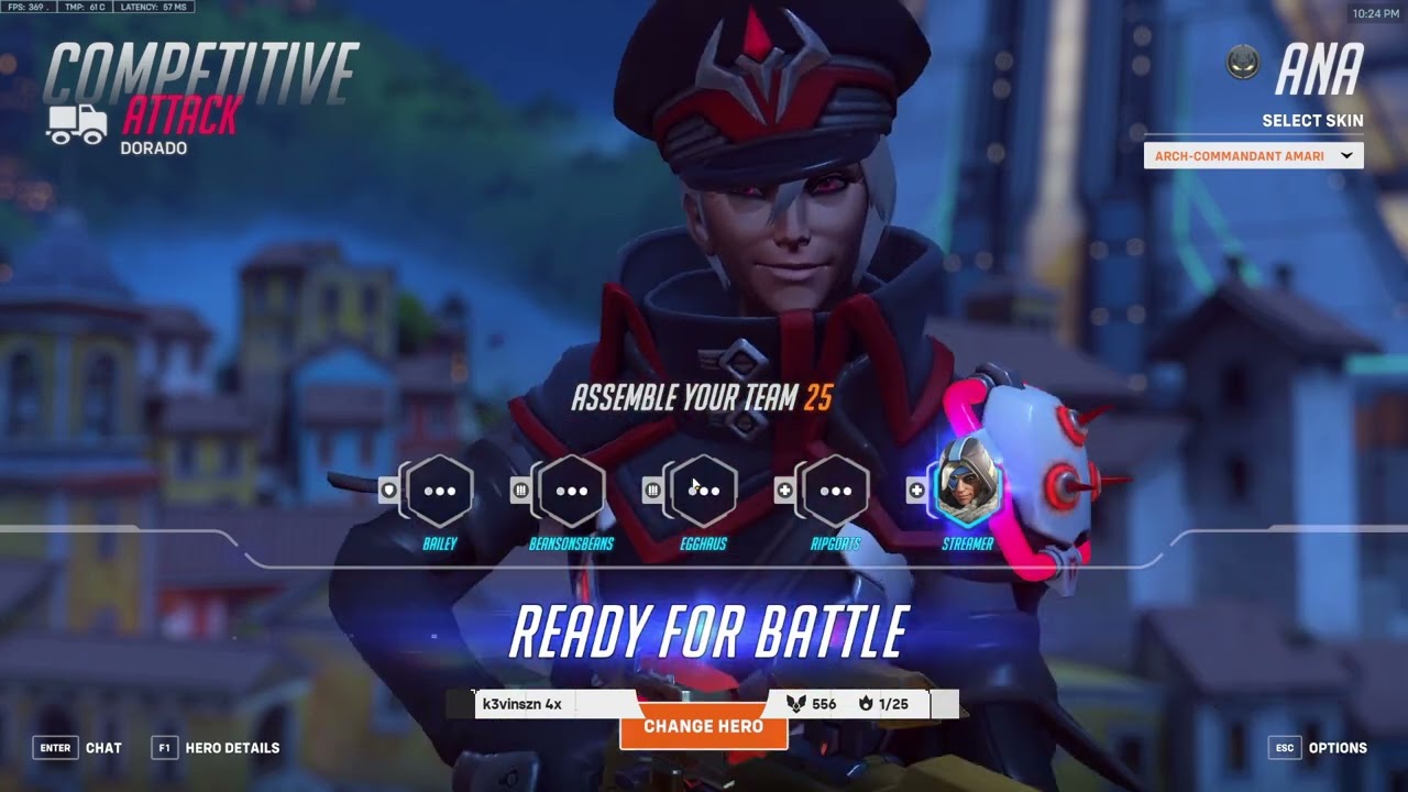 20K Heals! Gale DOMINATIG AS Ana - Overwatch 2 Season 10 Top 500 Gameplay