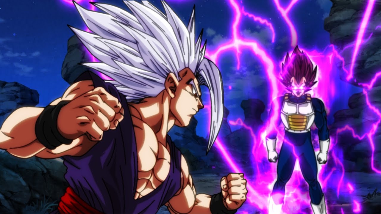 Gohan Beast vs Vegeta Ego - Animations Sub Español (1080p)