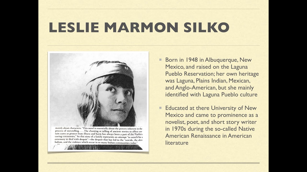 A Lecture on Leslie Marmon Silko's 