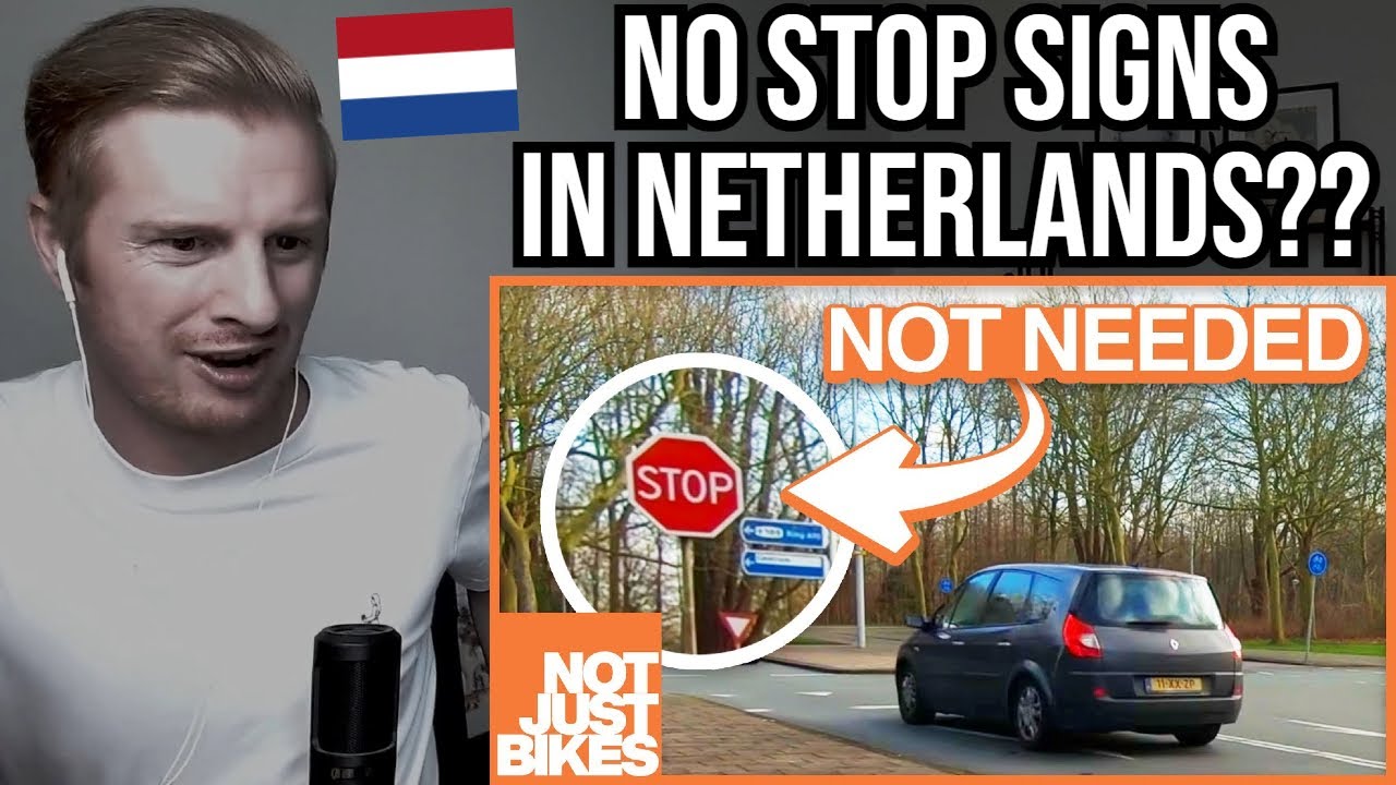 Reaction To Life Without Stop Signs in Netherlands