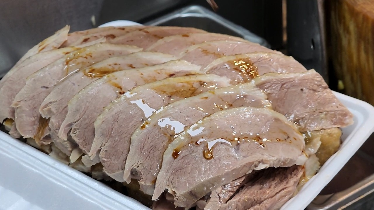 HongkongStreetFood Master #MarinatedGoose，Super #PigEars #Duck #chicken #GooseLiver #asmr