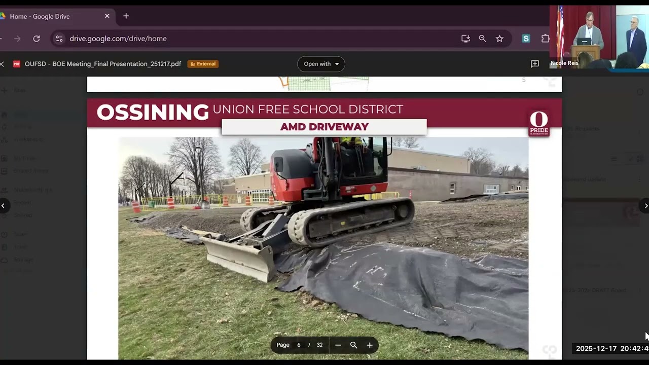 Ossining UFSD Capital Projects and 2024 Bond Update