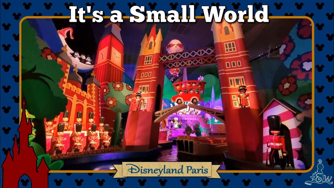 [Disneyland Paris 4K] On-ride It's a Small World (2024)