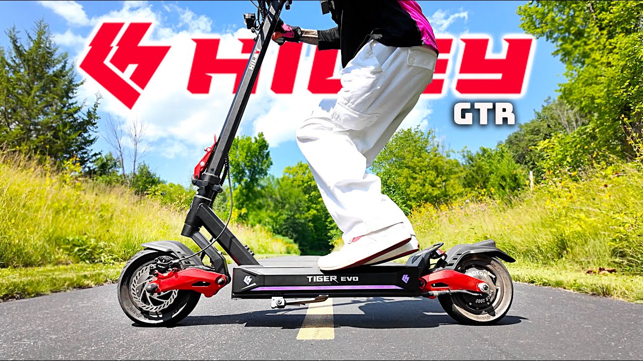 HILEY TIGER EVO GTR (FULL SEND) Review! A light weight Scooter with heavy weight power!!