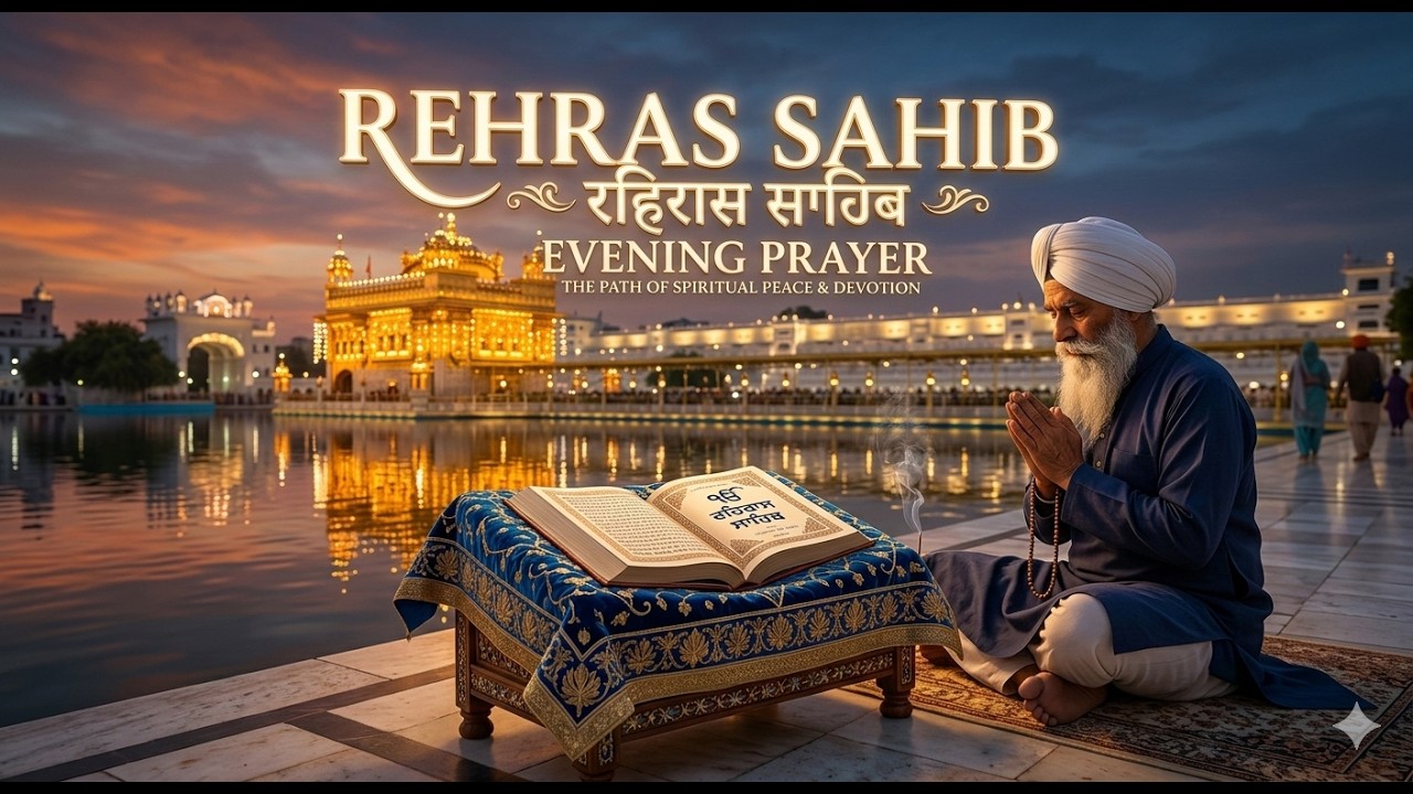 Rehras Sahib Full Path | 10 March 2026 | ਸ਼ਾਮ ਦਾ ਨਿਤਨੇਮ | Seva Te Simran | Bhai Sukhvinder Singh Ji
