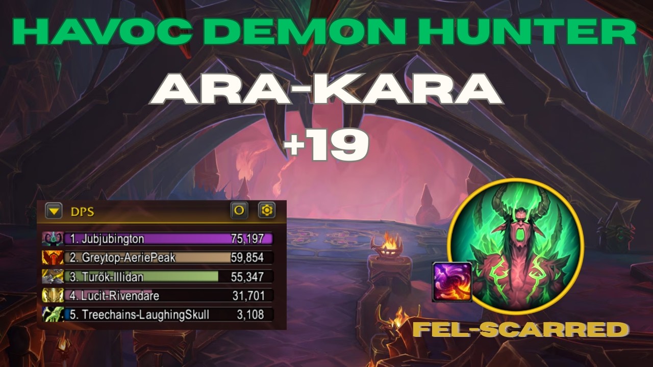 +19 Ara-Kara Havoc DH Fel-Scarred