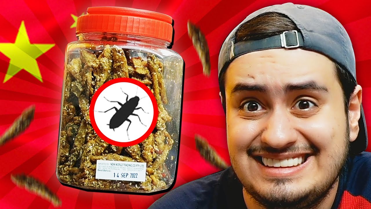 من 6 تا از عجیب ترین خوراکی های چینی رو امتحان کردم