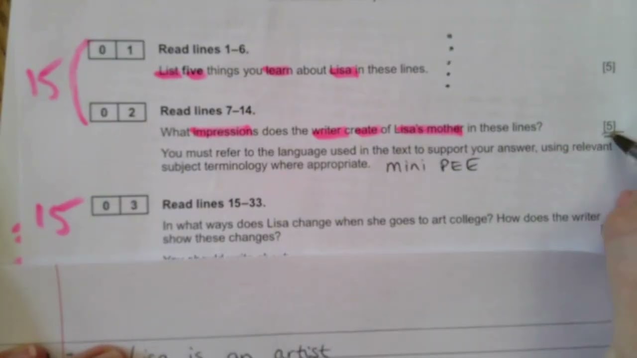 Eduqas Language Paper 2 walk through Part 1