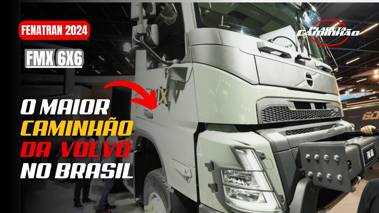 O VOLVO MAIS PESADO DE TODOS OS TEMPOS: FMX 6x6 - O HEXATREM PARA 250 TONELADAS