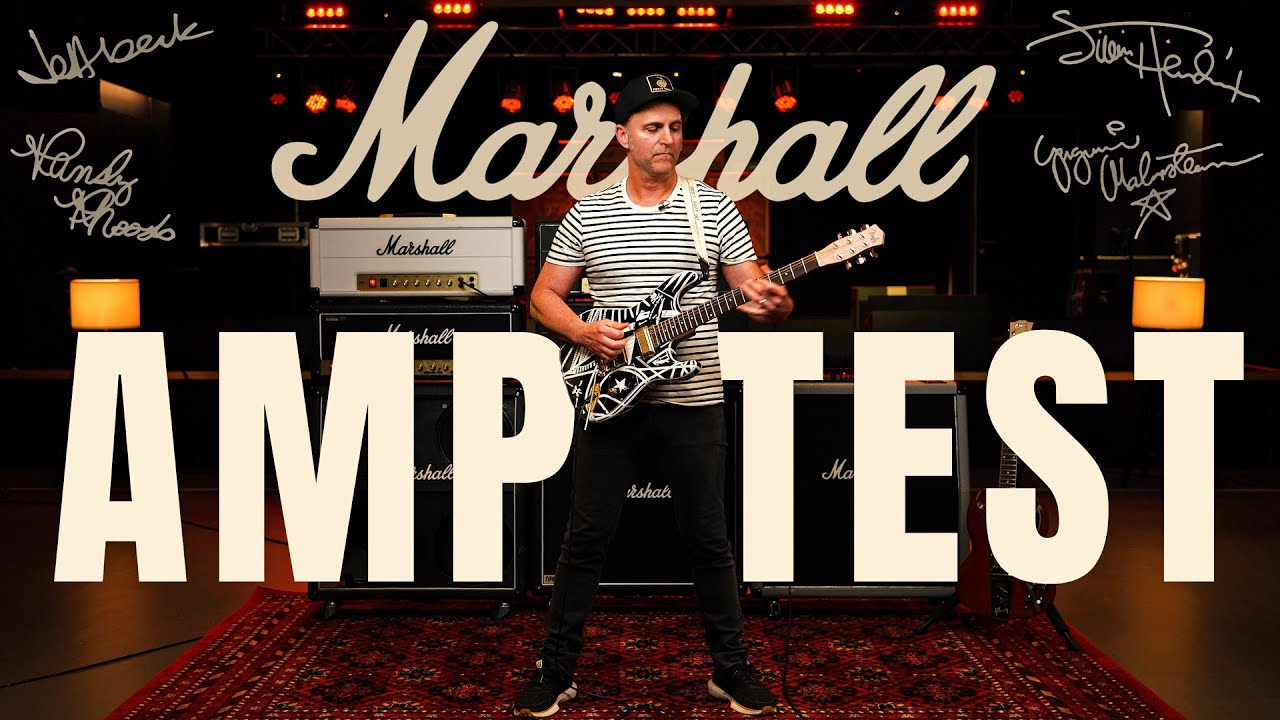 Testing LEGENDARY AMPS at the Marshall Factory