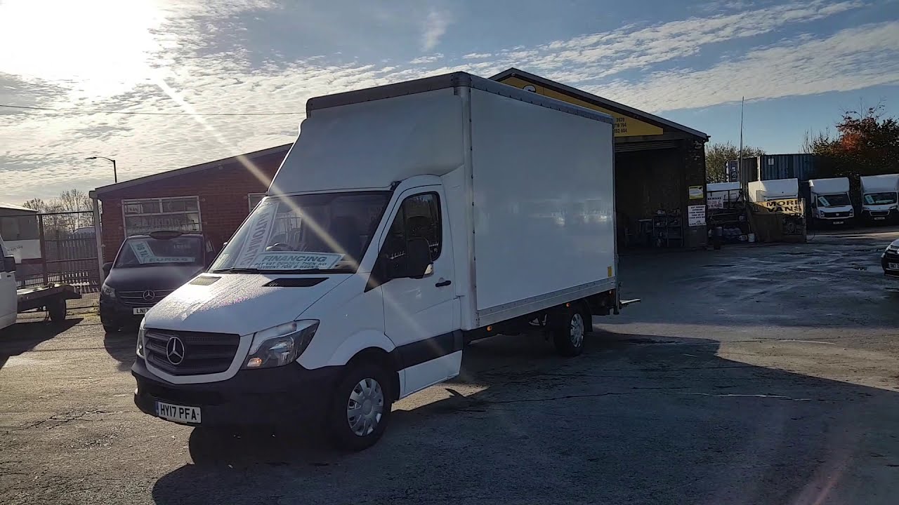 MERCEDES SPRINTER BOXVAN/TAILIFT AUTOMATIC 314 EURO 6 2017 17 REG AIR/CON SK56PH 0161 432 3679