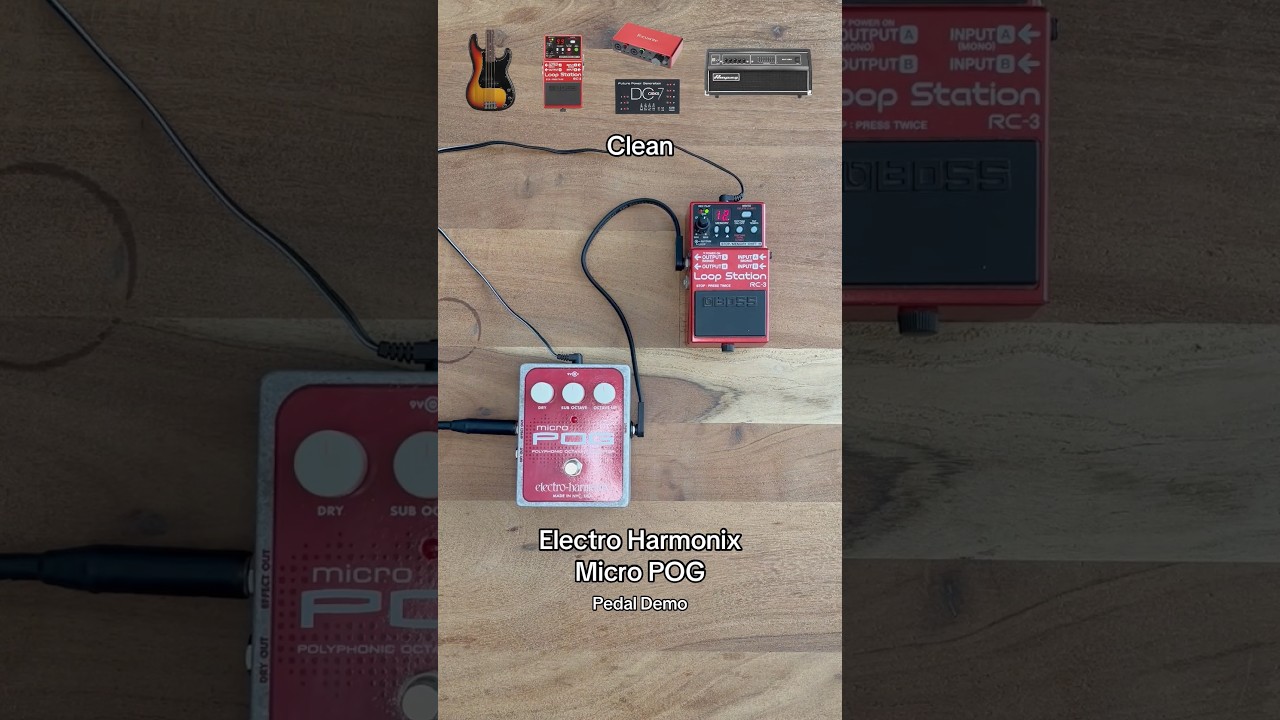 Pedal Demo: Electro Harmonix Micro POG 🤓 