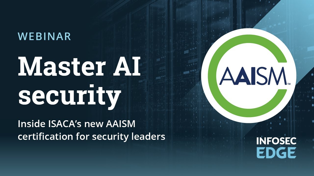 ISACA's New AI Security Certification: Is It Worth It? | Keatron Evans & Kirsten Lora