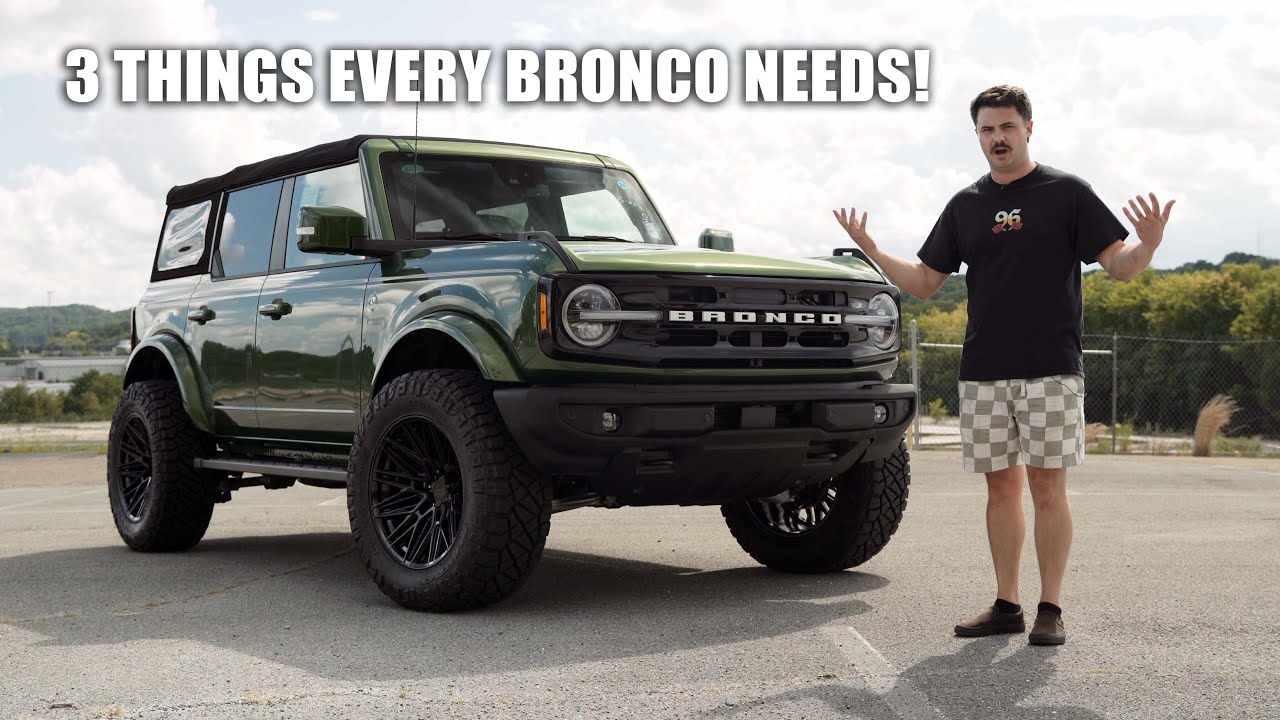NEW BRONCO gets Vossen SUPER DEEP Wheels!