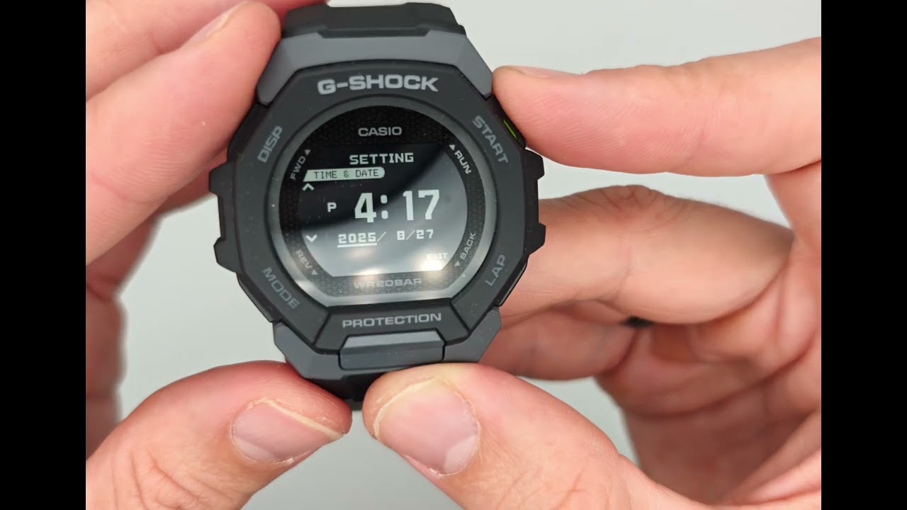мини обзор  и инструкция для Casio GBD-300-1