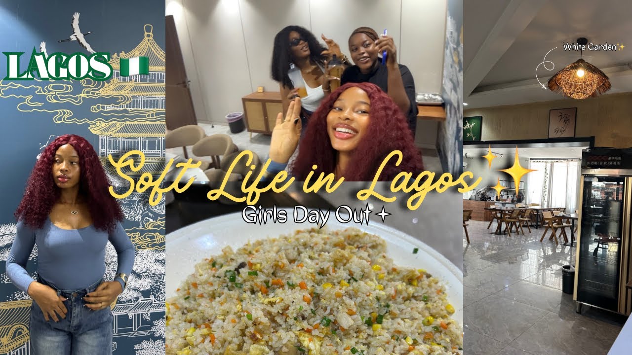 First Ever Girls’ Outing at White Garden Chinese Restaurant, Ikoyi Lagos 🇨🇳✨ | Food & Experience.