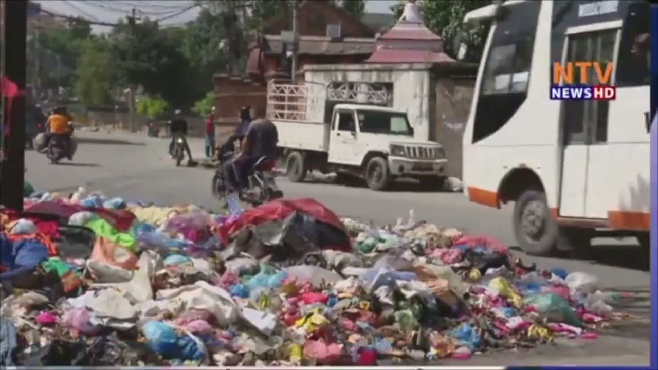 Report on Garbage pile up in Kathmandu| Smithu Ghising Tamang