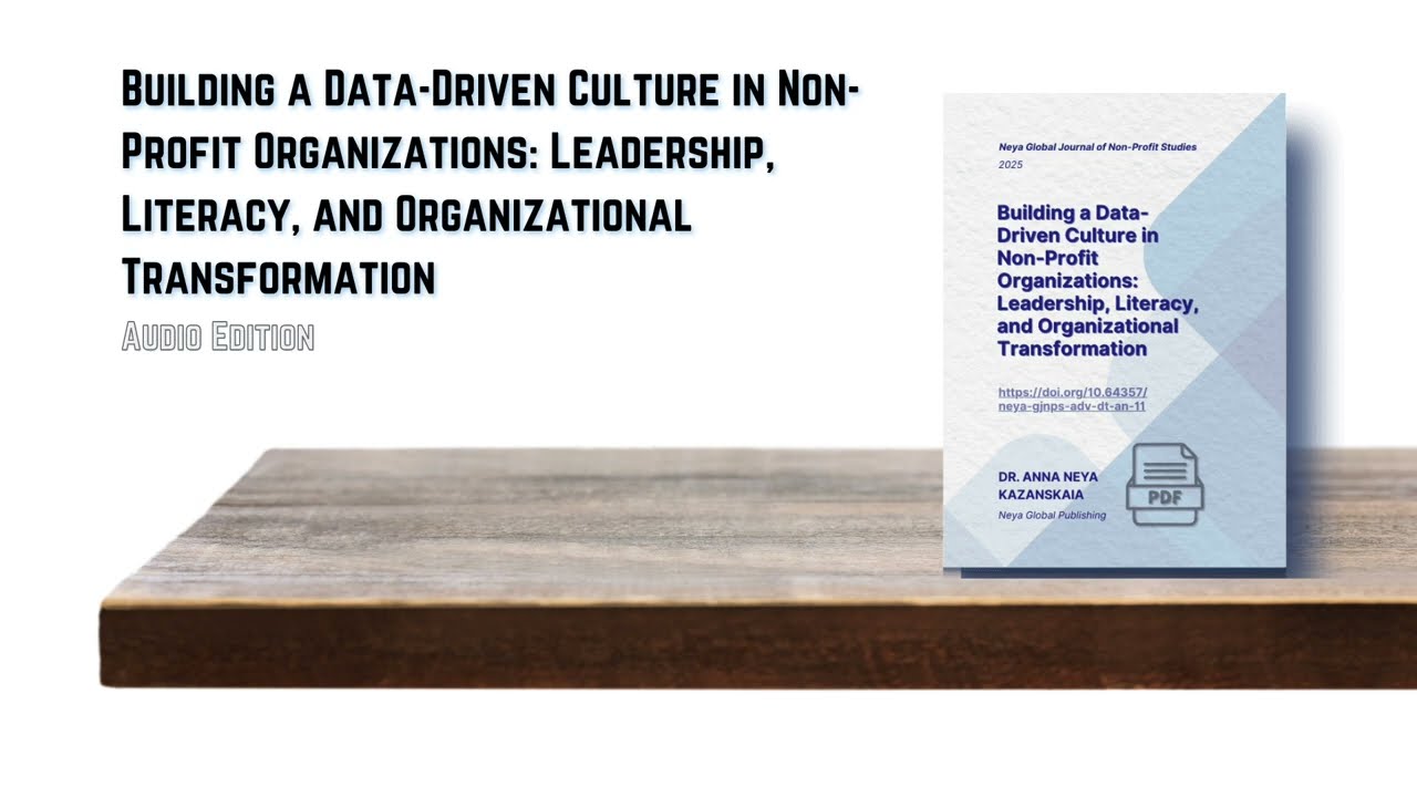 Building a Data-Driven Culture in NPOs: Leadership, Literacy, Transformation (2026 Audio Edition)