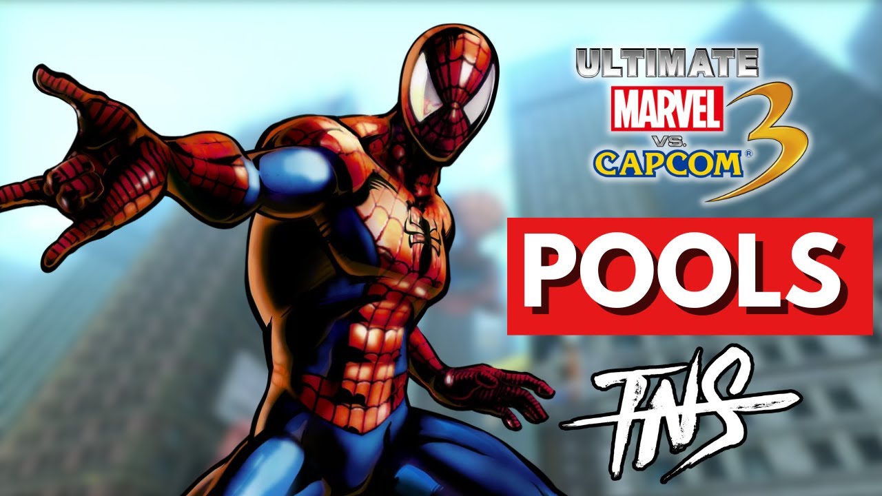 TNS UMvC3 #162 POOLS (Spider-Man, Wolverine, Ryu, Haggar, MODOK) MvC3 Tourney Marvel 3