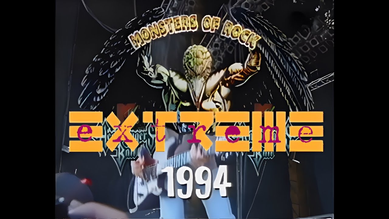 Extreme 04/06/1994 Monsters Of Rock, Donington, UK (Live) Full Concert HD