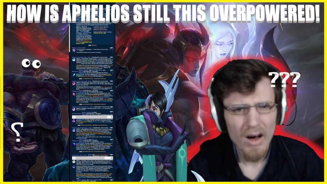 Hashinshin: Experiencing how BROKEN Aphelios is first hand! Super Support