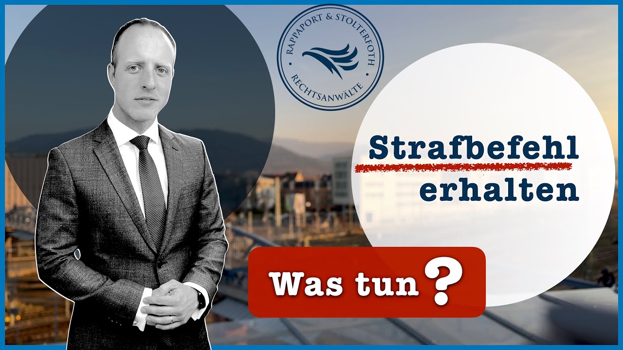 Strafbefehl erhalten &ndash; Was tun? Einspruch &ndash; Tipps vom Anwalt / Strafverteidiger in Freiburg