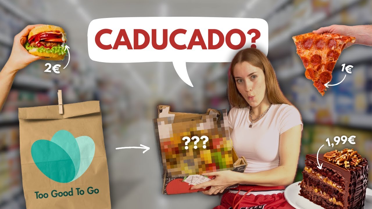 24 Horas Salvando Comida que iba a ser BASURA (Too Good To Go)