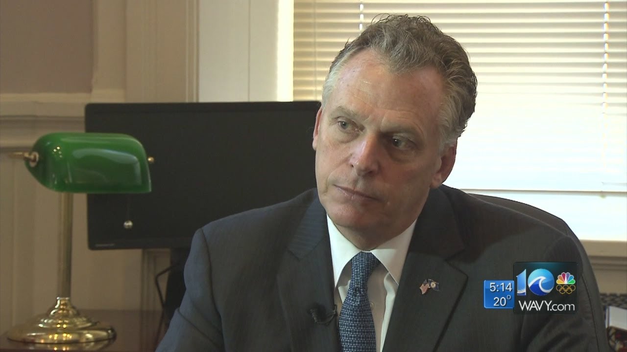 Andy Fox interviews Governor-elect Terry McAuliffe