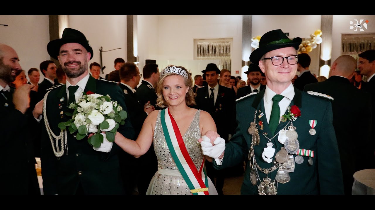 Lippstädter Schützenverein - Winterball 2025 - Das Königspaar Susanne und Hendrik Mütherich