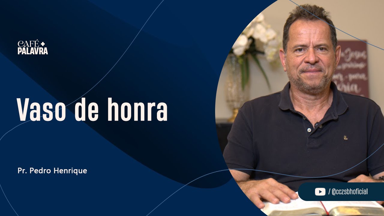 Vaso de honra - Pr  Pedro Henrique