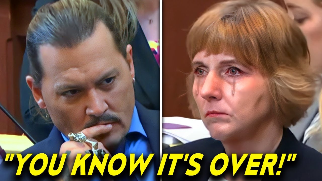 Amber&rsquo;s Lawyer Caught ACTUALLY CRYING In Court After Johnny Depp WON!