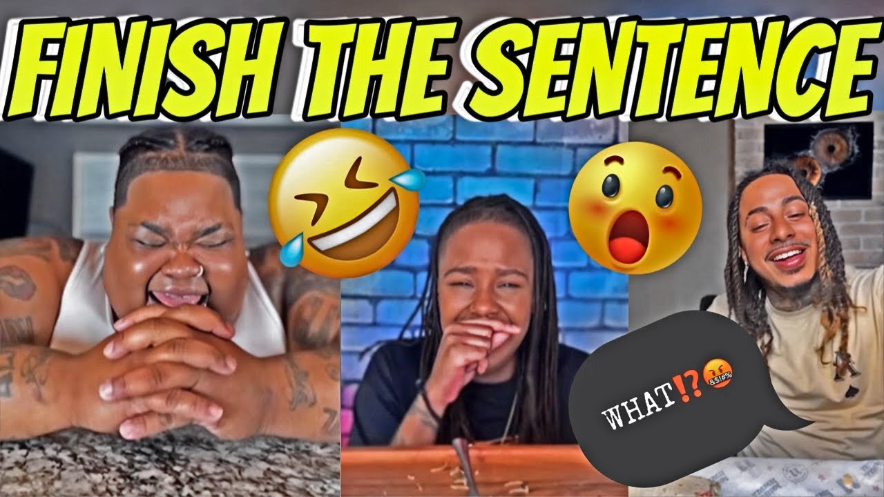 This MUKBANG Turned Into a ROAST SESSION | Finish The Sentence Got TOO REAL