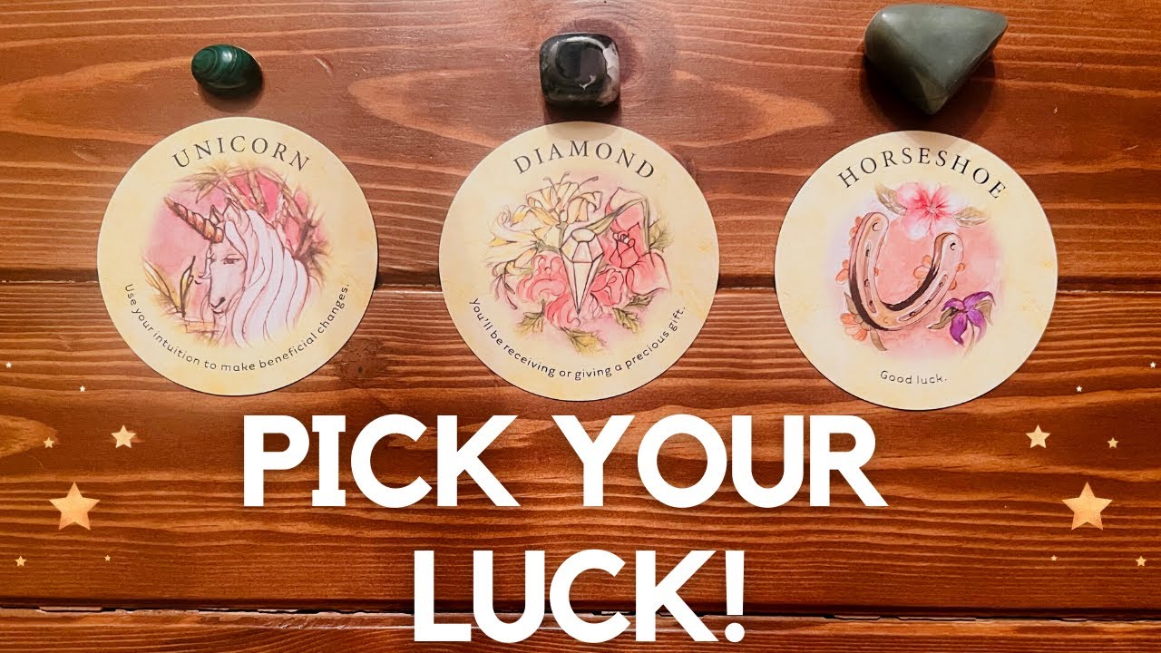 Pick your luck!  ✨🍀 ✨ | Pick a card
