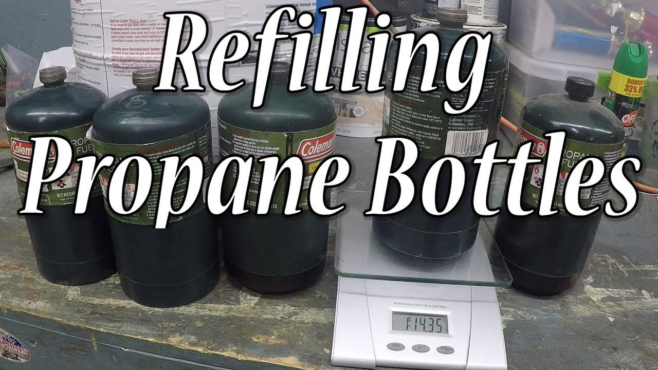 Refilling Propane Bottles