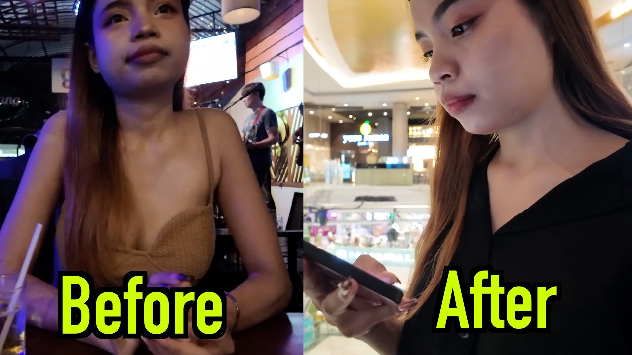 I Dated a Poor Lao girl at a Luxury Mall in Bangkok 👩🏻‍🦰 I Promised to Take Her to Korea… But...😢