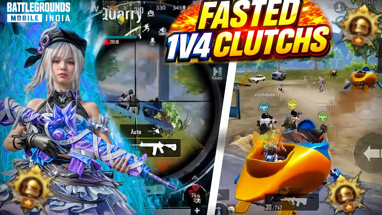 BGMI conqueror lobby intense fight scene in BGMI conqueror lobby fasted clutches 😱😱